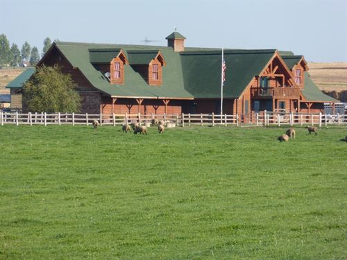 Beautiful Ranch In Mission Mountain : Saint Ignatius : Lake County : Montana