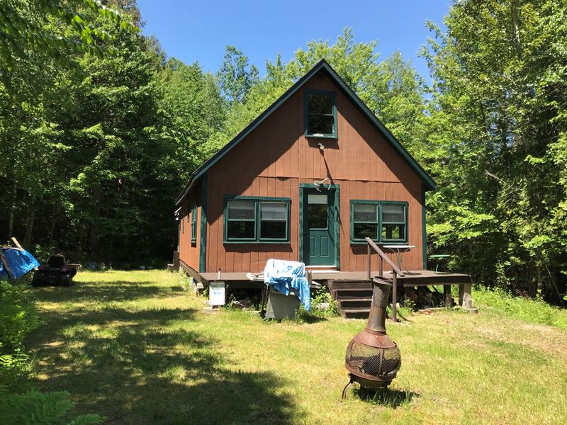 Hunting Camp in Northern Maine : Springfield : Penobscot County : Maine
