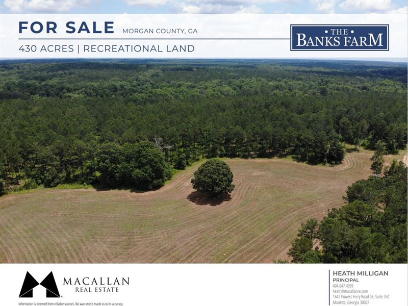 The Banks Farm, Morgan County, GA : Madison : Morgan County : Georgia