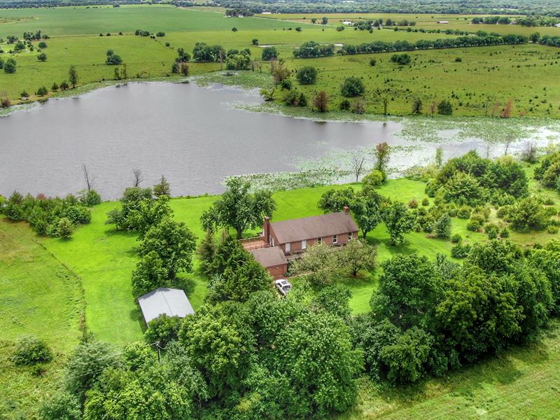 Secluded Country Home 78 Acres, Ranch for Sale in Kansas, 248350
