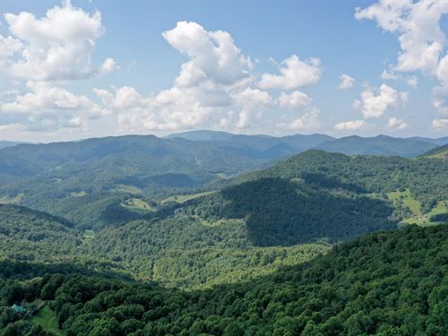 Mountain Land-Long Range Views : Bakersville : Mitchell County : North Carolina