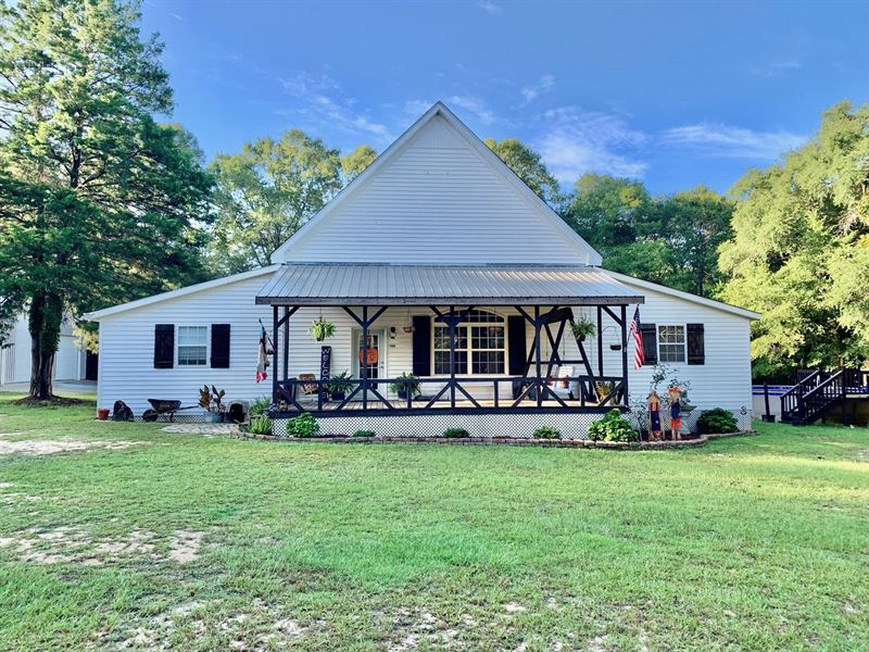 Historic Home Hartford Al, Geneva, Ranch for Sale in Alabama, 254665