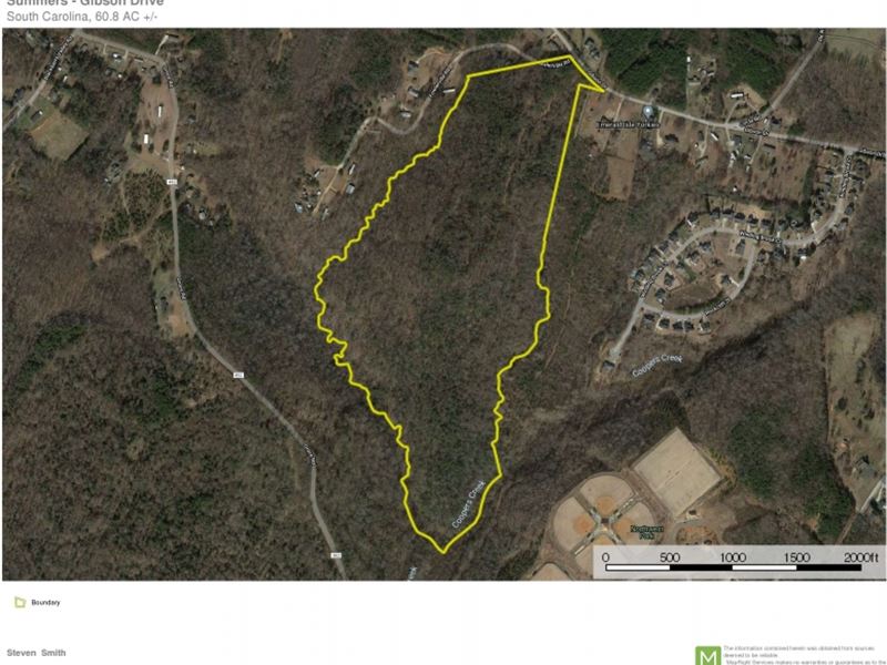 60.80-Acres-Ideal for An Equestr : Greenville : Greenville County : South Carolina