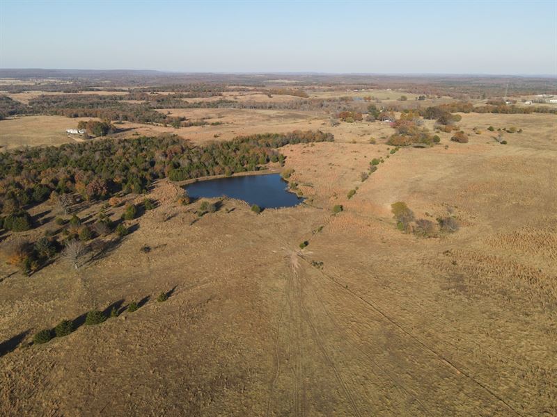 Large Cattle & Hunting Ranch Stuart : Stuart : Hughes County : Oklahoma