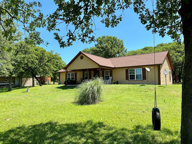Country Home 25 Wooded Acres, Ranch for Sale in Oklahoma, 261196