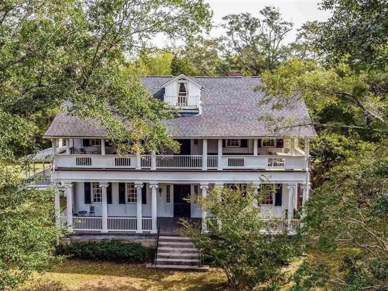 Albion Circa 1840 Plantation Home, Ranch for Sale in South Carolina