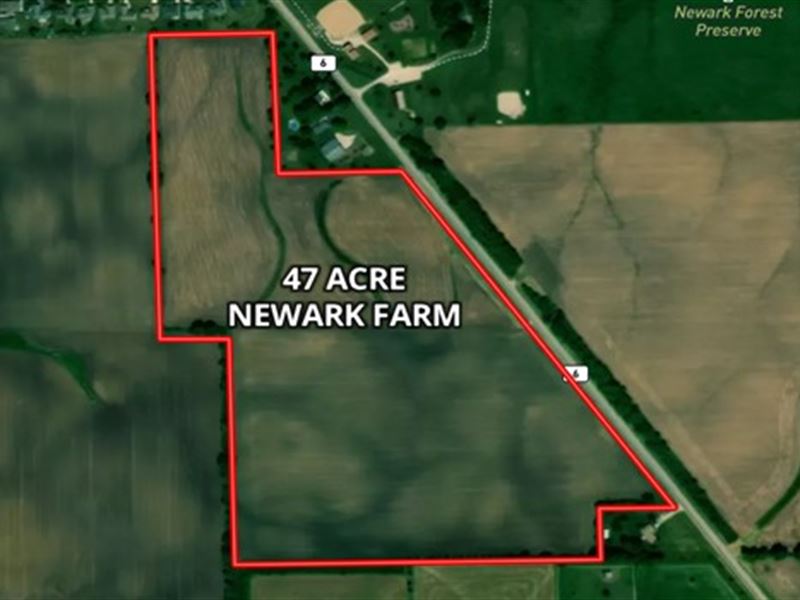 47 Acre Newark Farm : Newark : Kendall County : Illinois