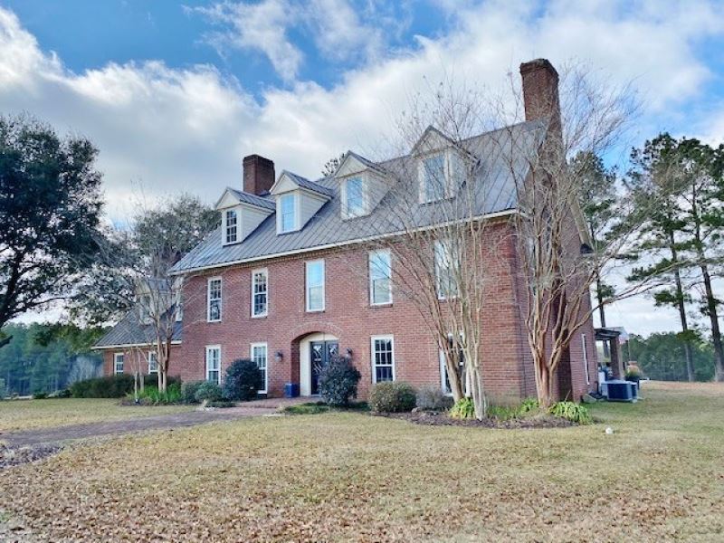 Home And 115 Acres Ranch for Sale in Tylertown, Walthall County, Mississippi 265609 ranchflip