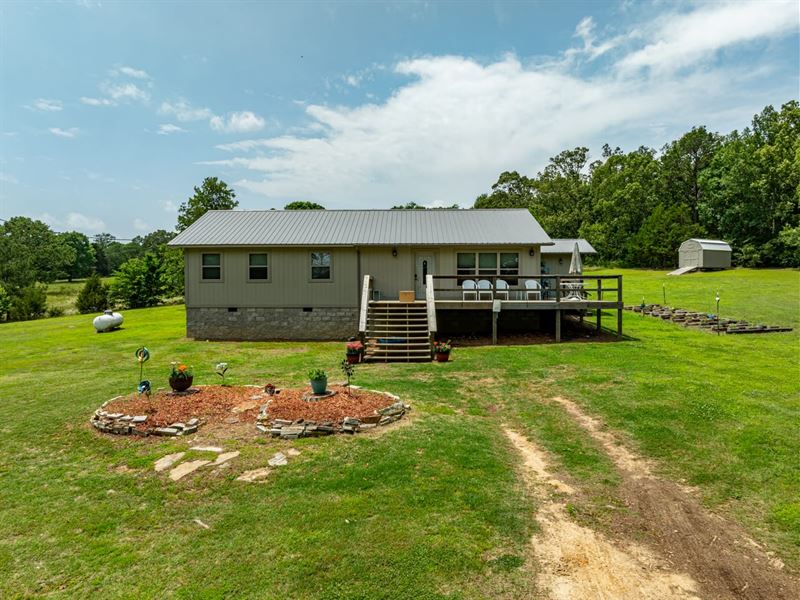 2 Homes on 15 Acres, Very Priva : Batesville : Independence County : Arkansas