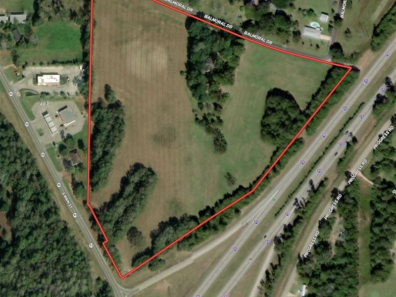 25.5 Acres Commercial Property : Poplarville : Pearl River County : Mississippi