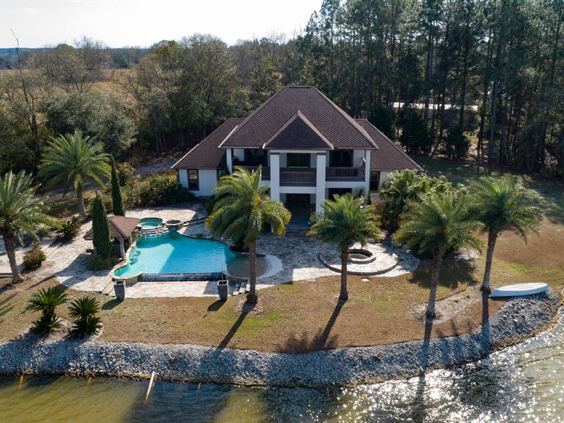 Lake Views with Custom Built Home, Ranch for Sale in 267289