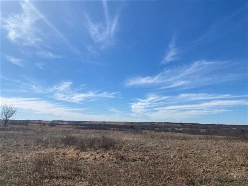 80 Acre Pasture with Hunting : Fairfax : Osage County : Oklahoma