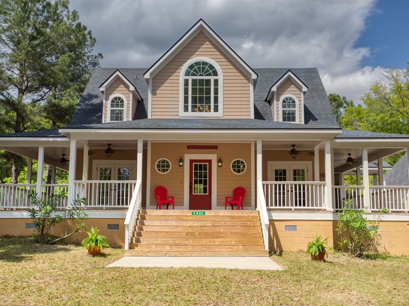 Two Homes & 30 Acres in Madison FL : Madison : Madison County : Florida
