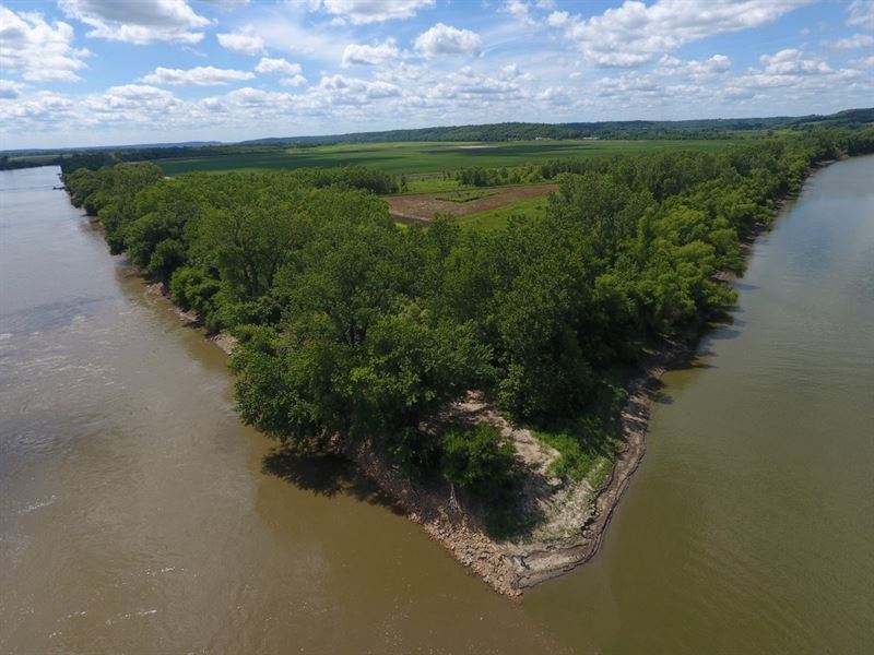 Recreation & Income From Crp, River : Amazonia : Andrew County : Missouri