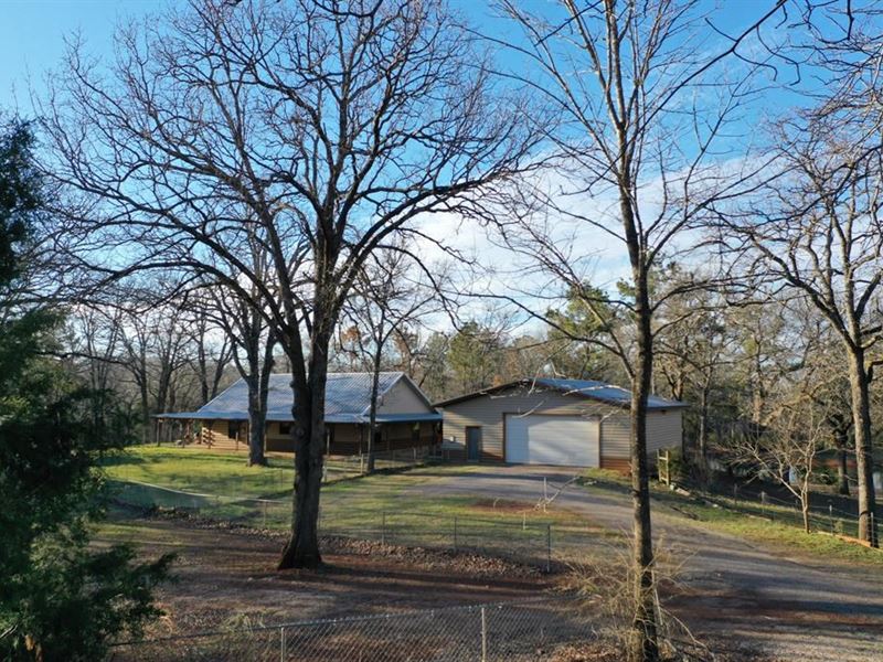 Country Home 25+ Acres Anderson : Palestine : Anderson County : Texas