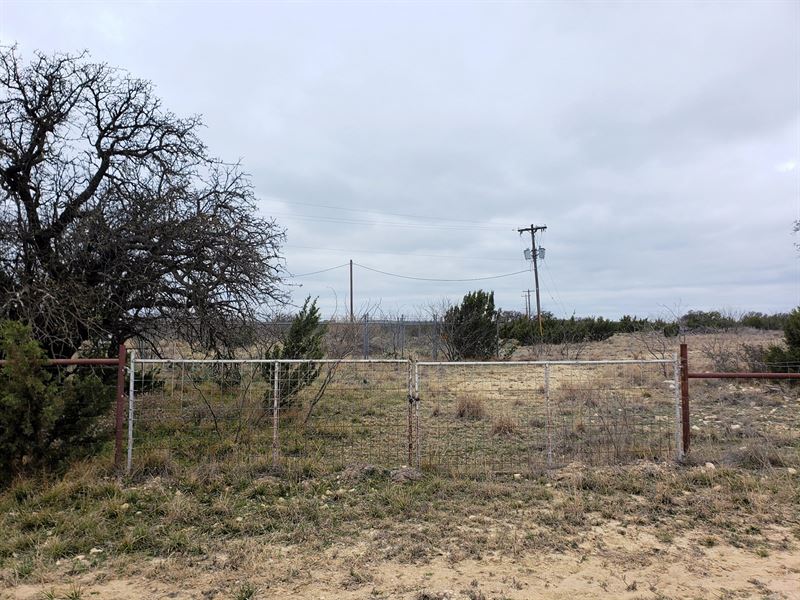 West Texas Hill Country Land : Christoval : Tom Green County : Texas