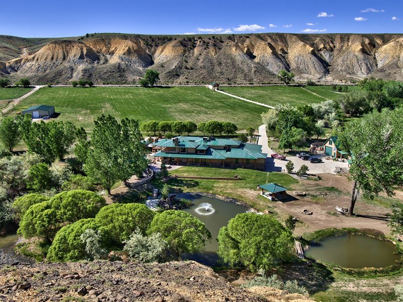 Colorado Waterfront Luxury Home : Whitewater : Mesa County : Colorado