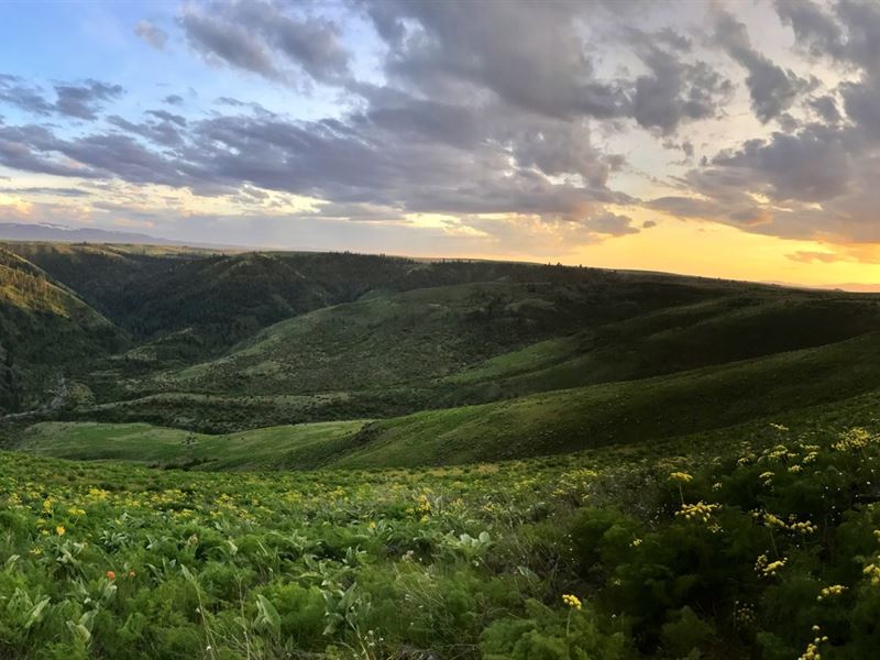 Idaho Ranch Hunting Property Lodge : Kamiah : Idaho County : Idaho