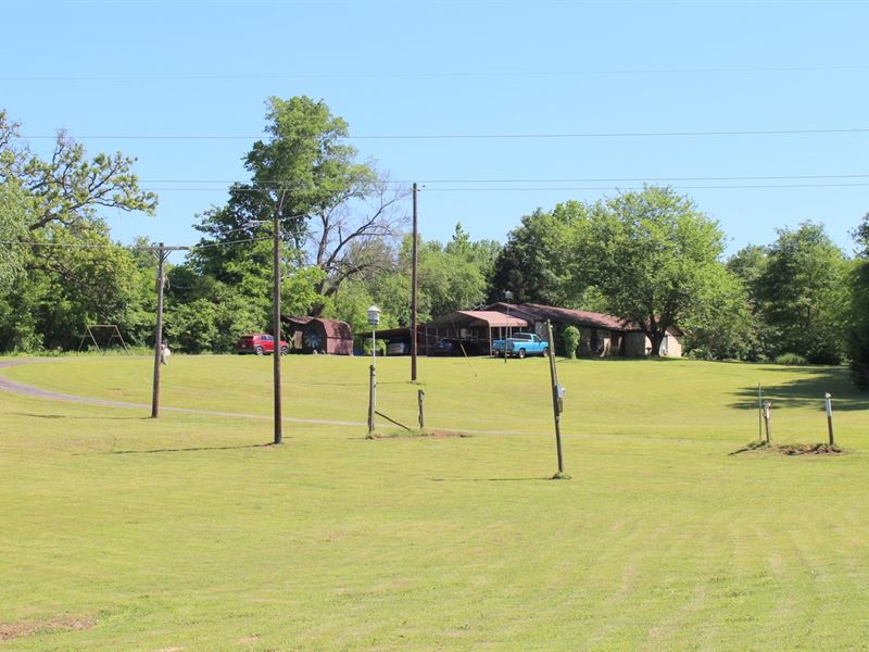 35.7 East Texas Acres, 3/2/5 Home : Scroggins : Franklin County : Texas