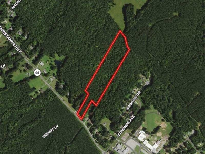 13.2 Acres of Res : Lawrenceville : Brunswick County : Virginia