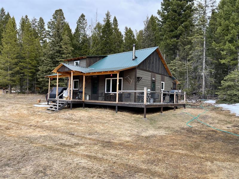 Continental Divide Elk Camp : Deer Lodge : Deer Lodge County : Montana
