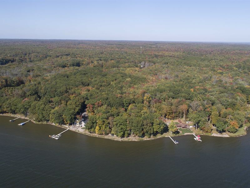 Waterfront with Large Frontage : Vienna : Oneida County : New York
