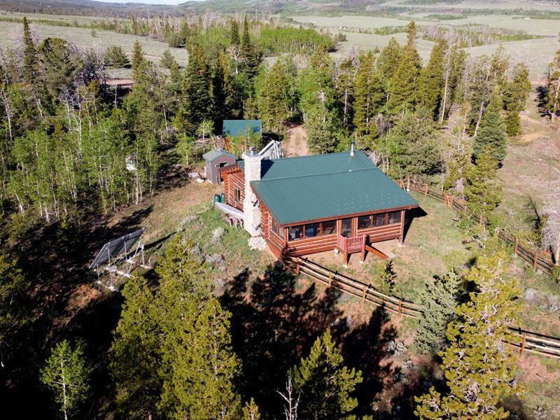 Robinson Cabin : Red Feather Lakes : Larimer County : Colorado