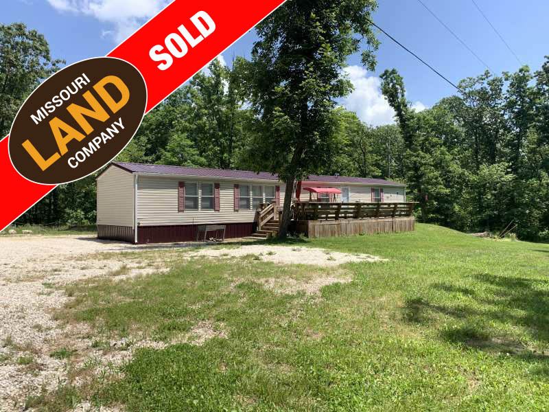 Nice 16 x 80 Mobile Home 20Acres : Versailles : Morgan County : Missouri