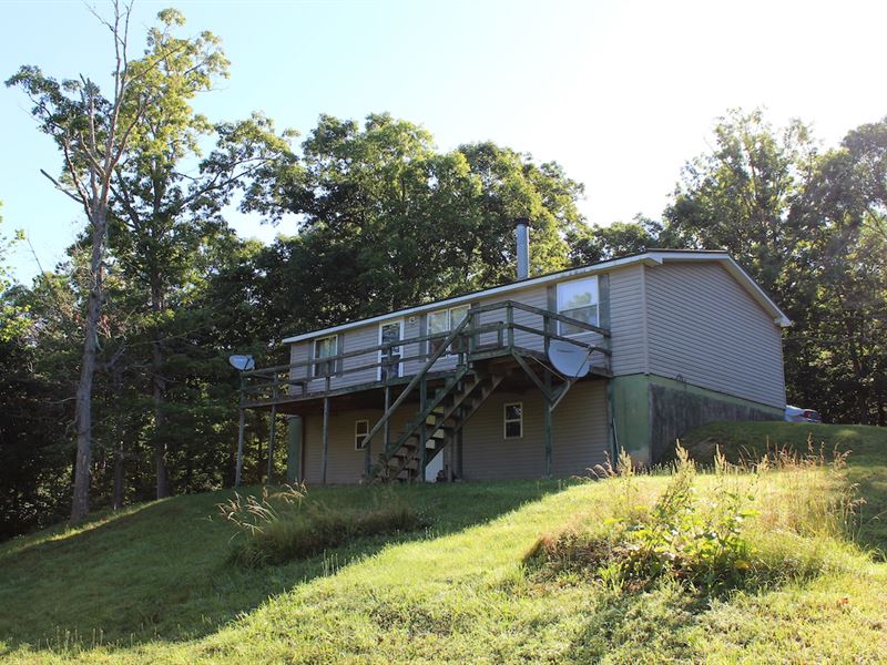 Country Home and Land in MO : Willow Springs : Texas County : Missouri