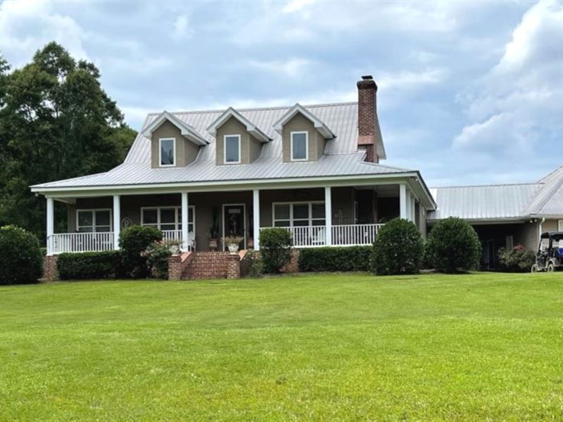 223 Acres with A Home in Simpson Co : Braxton : Simpson County : Mississippi