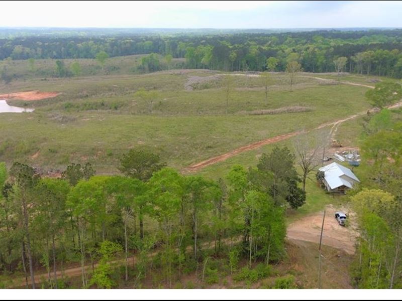 130 Acres with A Home in Simpson Co : Mendenhall : Simpson County : Mississippi