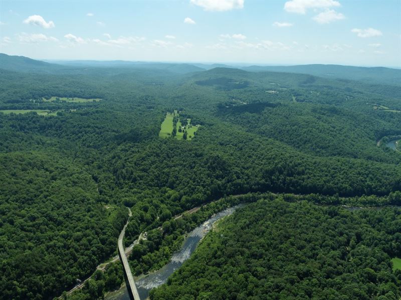 Gorgeous Wooded Escape with Creek : Oakdale : Morgan County : Tennessee
