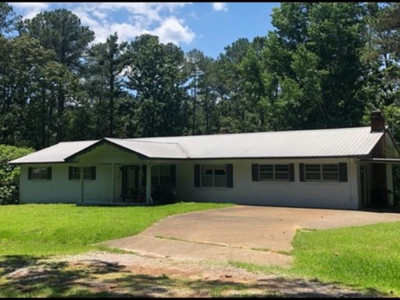 16 Acres with A Home in Newton Coun : Little Rock : Newton County : Mississippi