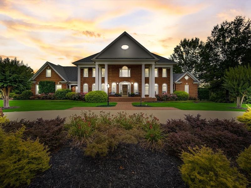 32.50-Acres-Plus 5 Bedroom Home : Campobello : Spartanburg County : South Carolina