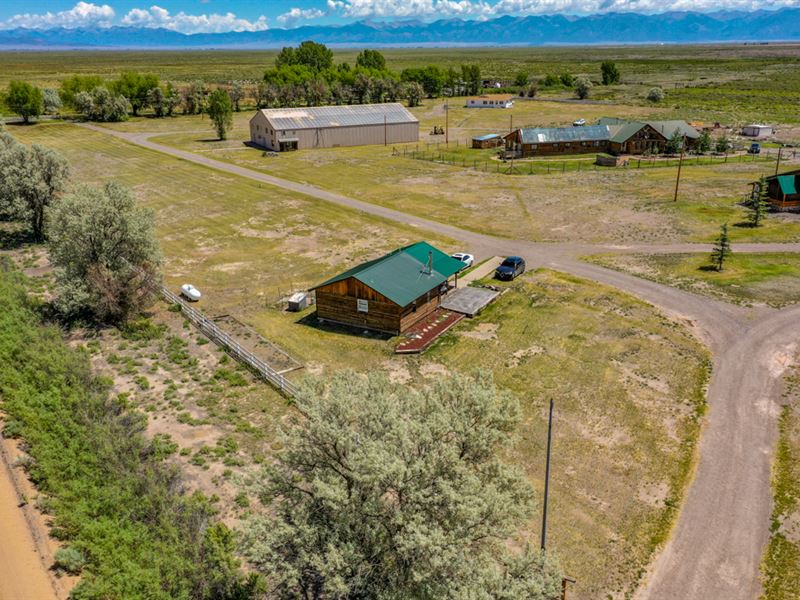 Valley Haven Lodge : Center : Saguache County : Colorado