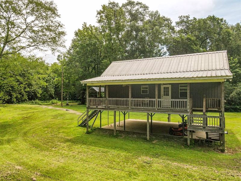 44 Acres Land for Sale On The Pearl : Poplarville : Pearl River County : Mississippi