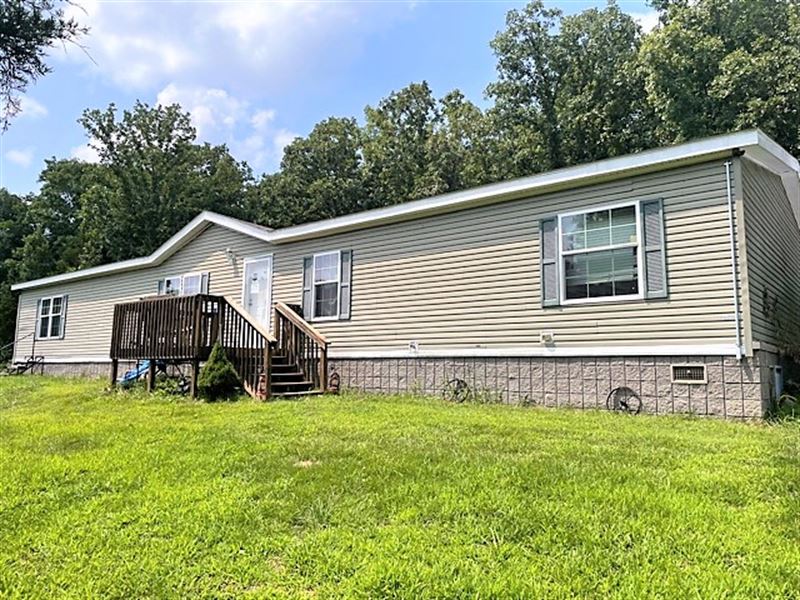 Country Home and Acreage for Sale : Mountain Grove : Texas County : Missouri