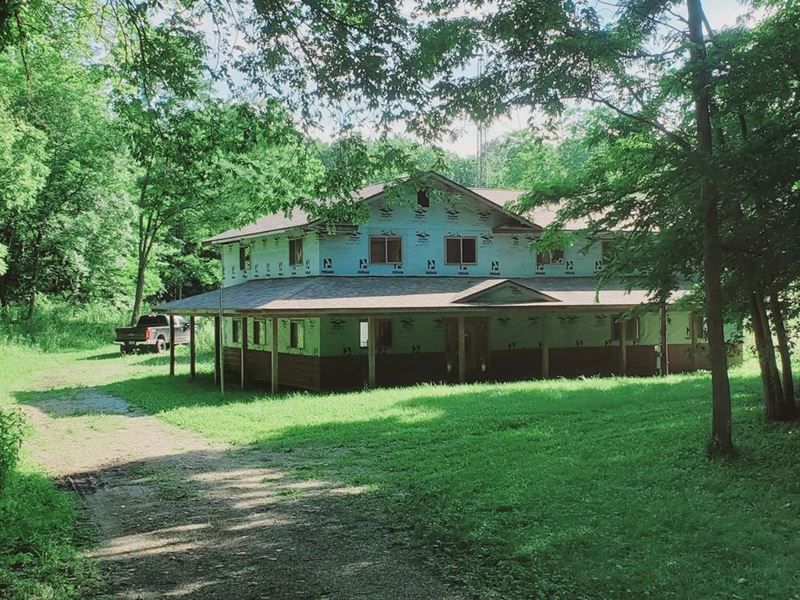 Home and Land for Sale 38 Acres Dan : Danville : Vermilion County : Illinois