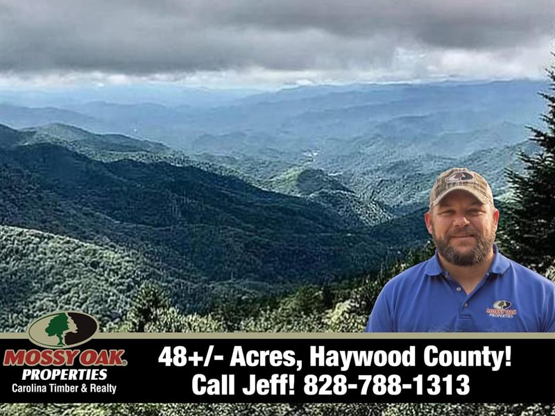 48 Ac Beautiful Mountain Views : Maggie Valley : Haywood County : North Carolina