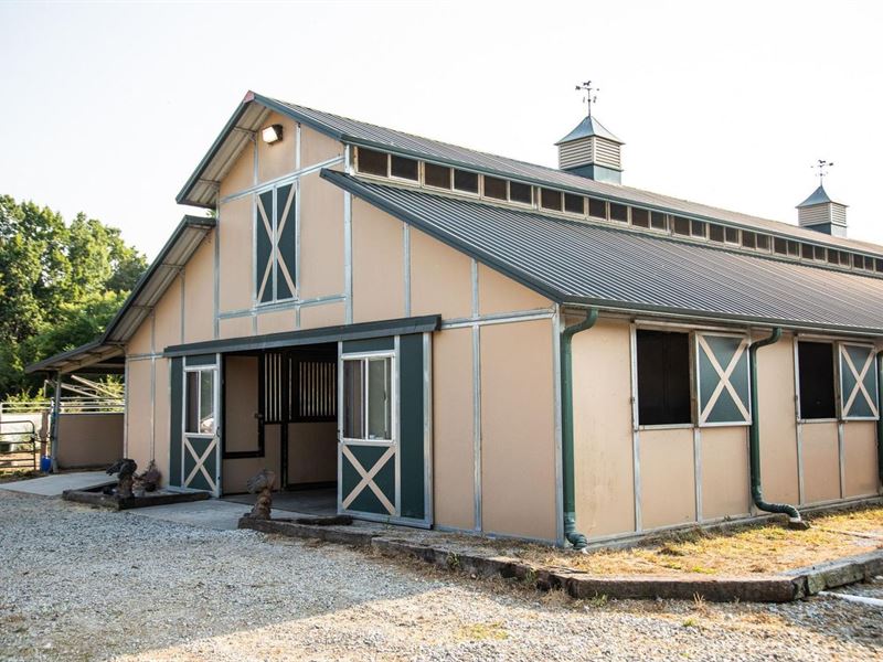 38 Acres + Equestrian Facility : High Point : Guilford County : North Carolina