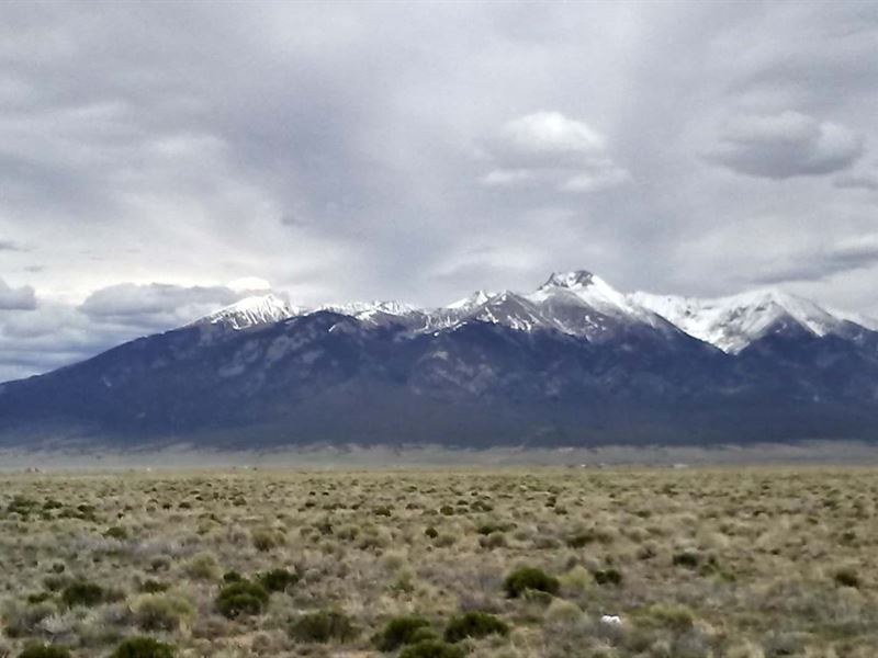 10+ Acres in CO with Mtn Views : Blanca : Costilla County : Colorado