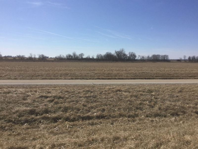 118 Acre West Rollo Farm : Earlville : DeKalb County : Illinois