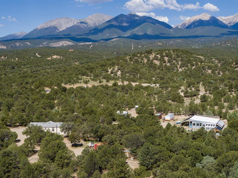 360 Degree Mountain Views : Salida : Chaffee County : Colorado