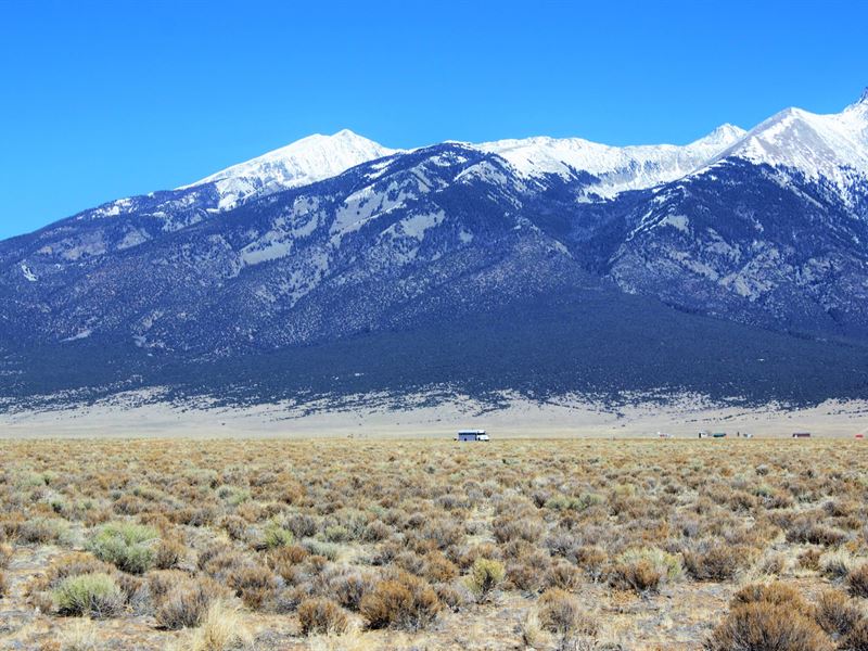21.50 Ac Mountain View, RV / Mobile : Blanca : Costilla County : Colorado