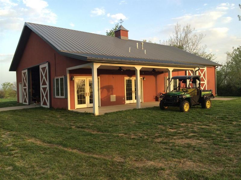 Hunting Acreage with Living Quarter : Valley Falls : Jefferson County : Kansas