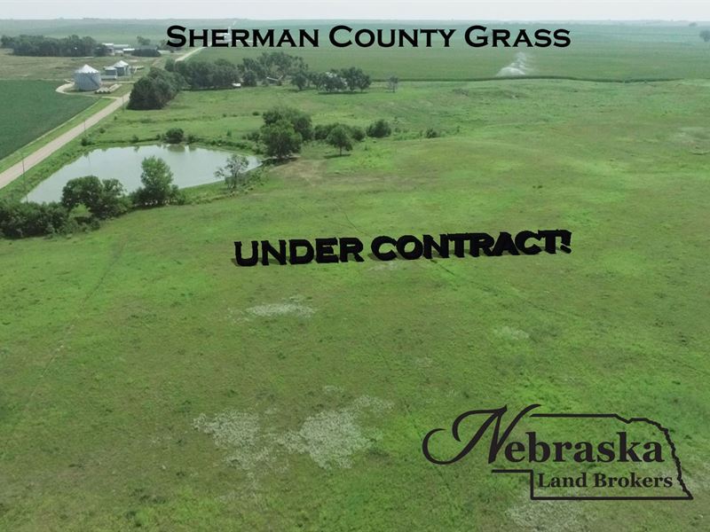 Sherman County Grass and Building : Loup City : Sherman County : Nebraska