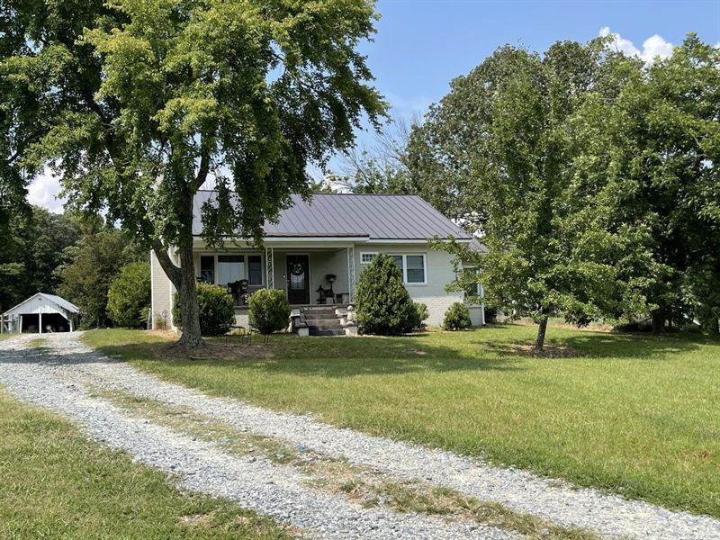 2Bd/1Ba Home + 22.88 Acres in High : High Point : Guilford County : North Carolina