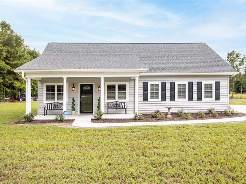 Small Get Away Home on 35 Acres : Chocowinity : Beaufort County : North Carolina