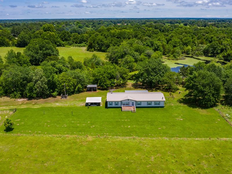 Beautiful Multi-Purpose Property : Bentley : Atoka County : Oklahoma