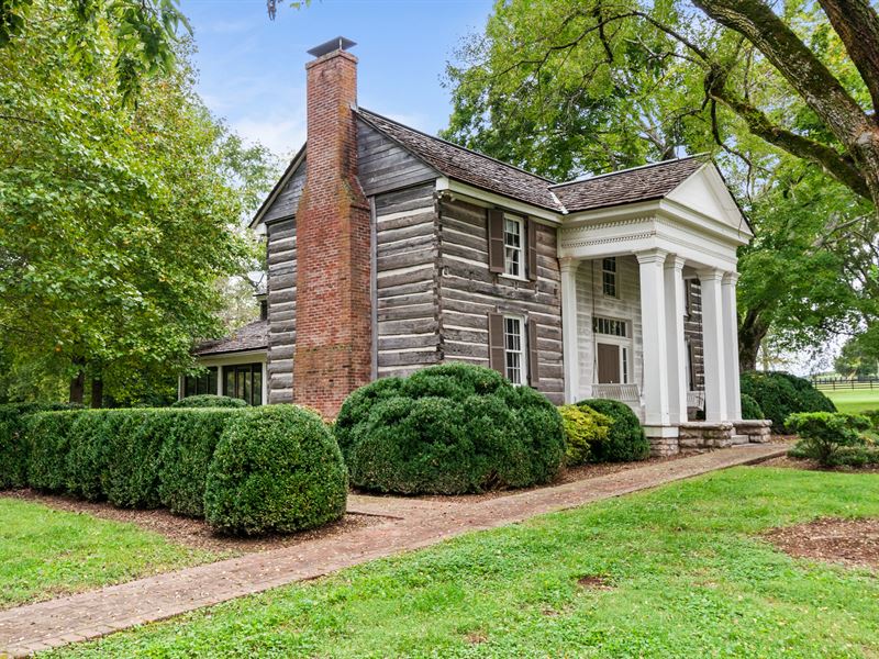 Historic Sam Morton House : Franklin : Williamson County : Tennessee